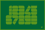 Blox | Retro Display | 3 Fonts, a Sans Serif Font by Superfried Font Shop (Thumbnail 8 of 10)