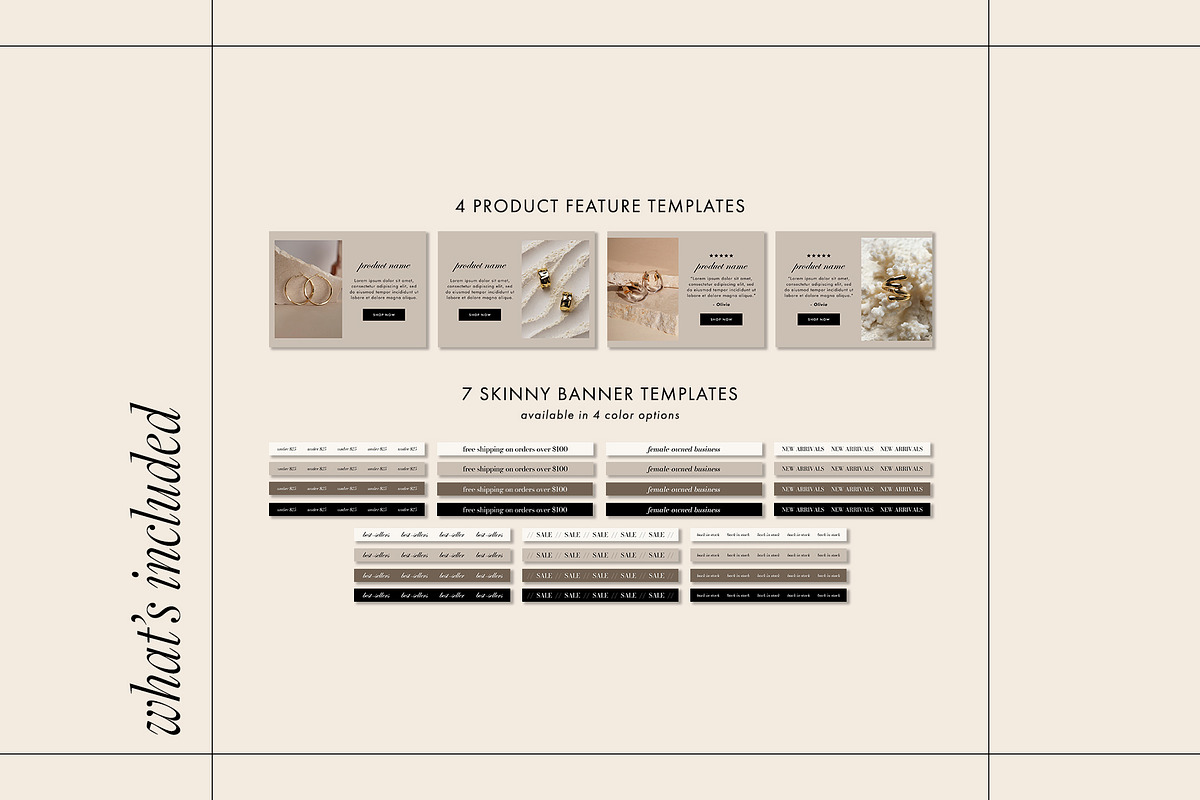 Modern Jewelry Email Template Bundle, an Email Template by KikiBunnyCreative (Photo 7 of 13)