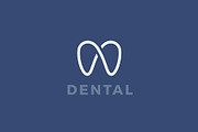 Modern minimal dentist logo design., a Branding & Logo Template by lettett (Thumbnail 2 of 4)