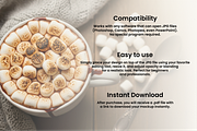 Rustic Christmas Mug Bundle 1000 JPG, a Cups & Container Mockup by KennedyStudio (Thumbnail 11 of 11)