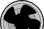 Retro Table Fan SVG Bundle, an Illustration by balal (Thumbnail 10 of 12)