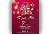 Happy New Year Party Invitation, a Flyer Template by graystudio (Thumbnail 4 of 5)