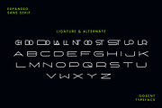 Doxent Expanded Sans Serif Font, a Sans Serif Font by Idea Studio (Thumbnail 8 of 11)