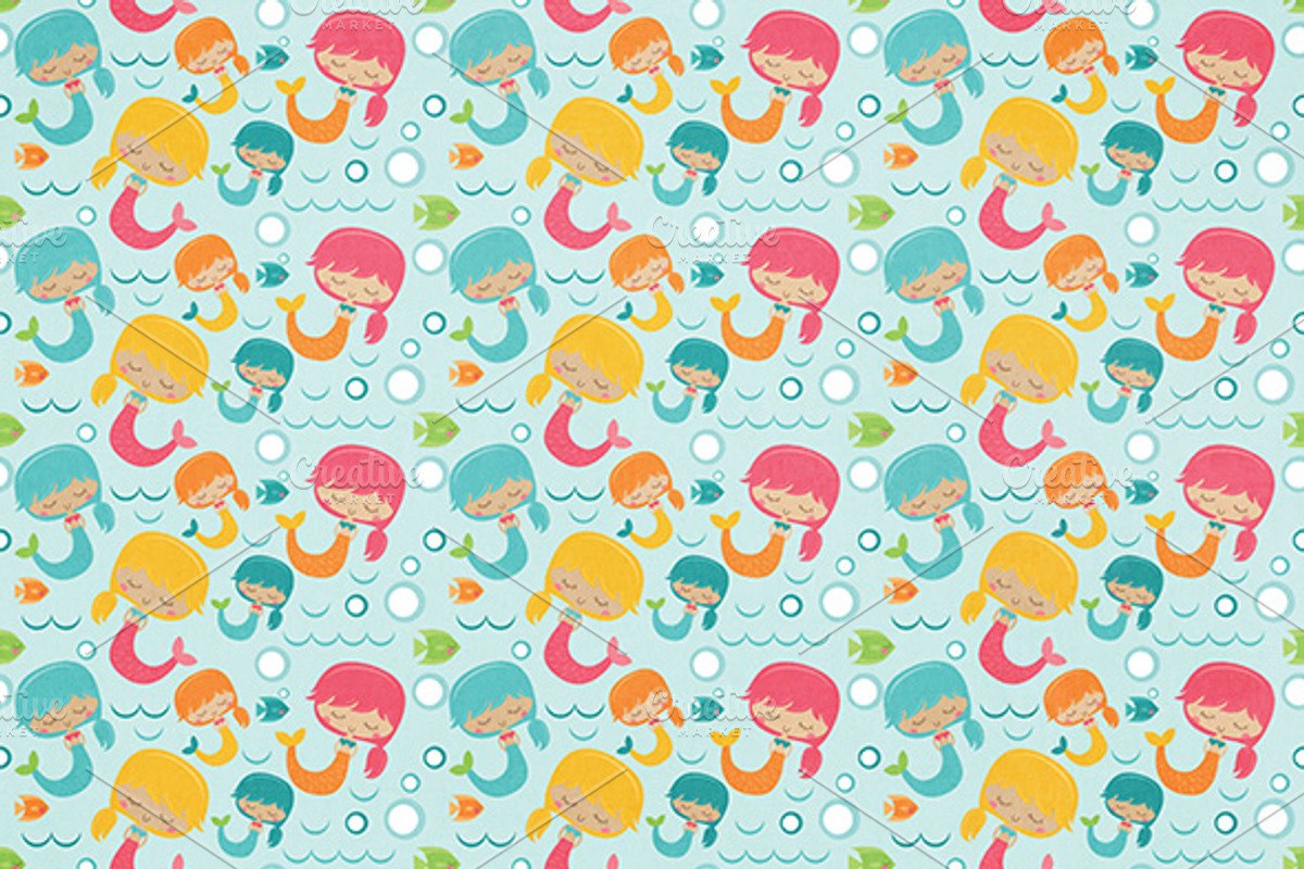 Under The Sea Paper Collection, a Pattern Graphic by Miss Kate (Photo 3 of 17)