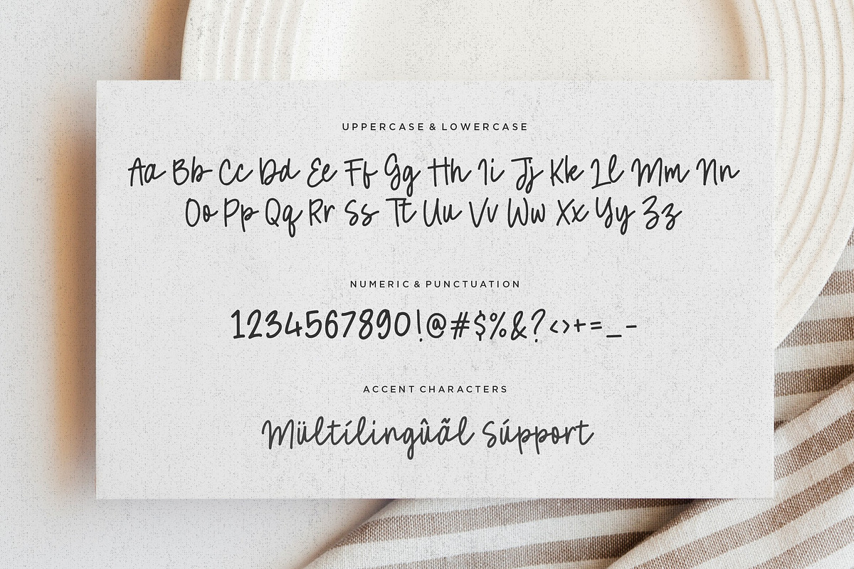 Simplefire Monoline Handwritten Font, a Script Font by Letterative Studio (Photo 6 of 7)