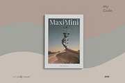 Minimalist Magazine Mockup, a Magazine Template by My Code Std (Thumbnail 6 of 7)