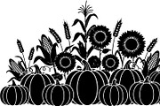 Thanksgiving Harvest Silhouette, an Illustration by Creativeshirt (Thumbnail 19 of 51)