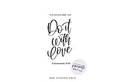 Lettering Procreate Brushes, a Brush Add-On by lovetistrue (Thumbnail 2 of 4)