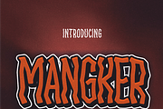 Mangker, a Sans Serif Font by lelevien (Thumbnail 4 of 6)