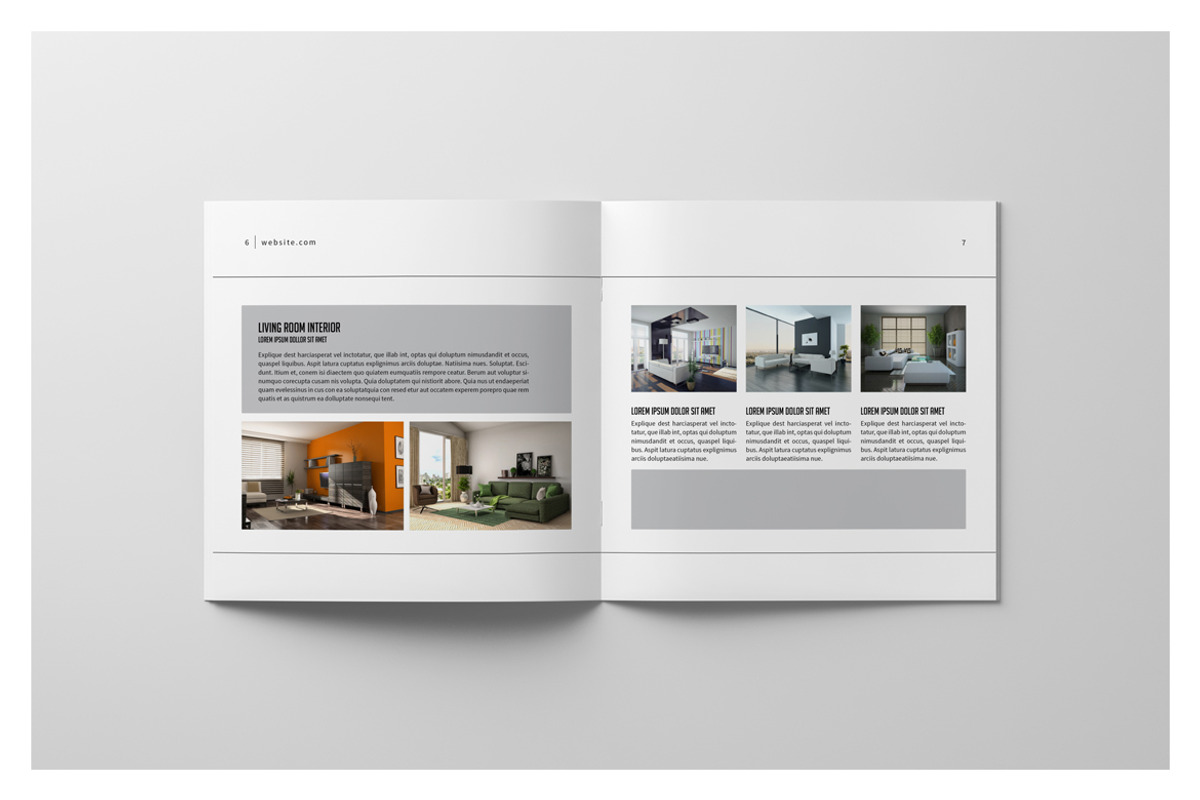 Square Brochure Catalog, a Brochure Template by adekfotografia (Photo 7 of 13)