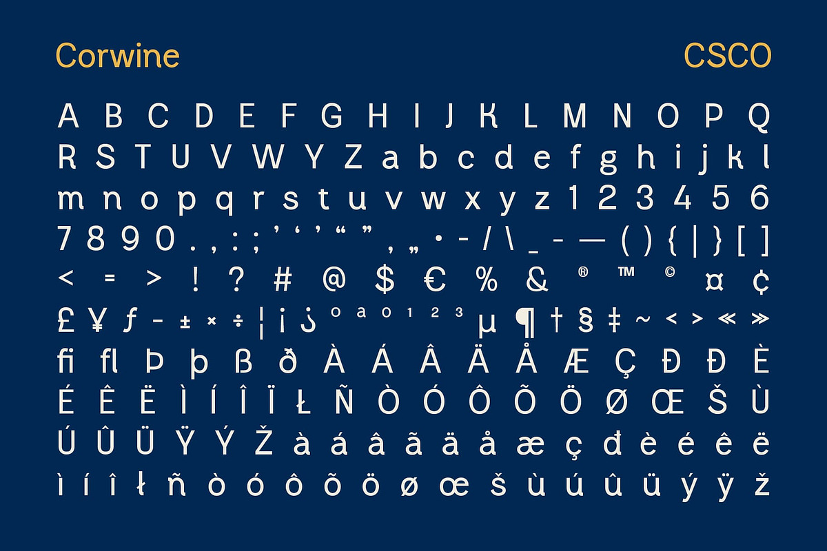 Corwine 3D, a Sans Serif Font by Craft Supply Co. (Photo 8 of 8)