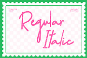 CS Galysia Stamp, a Script Font by Craft Supply Co. (Thumbnail 3 of 8)