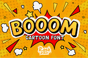 Booom, a Handwritten Font by Rashdrawn (Thumbnail 1 of 5)