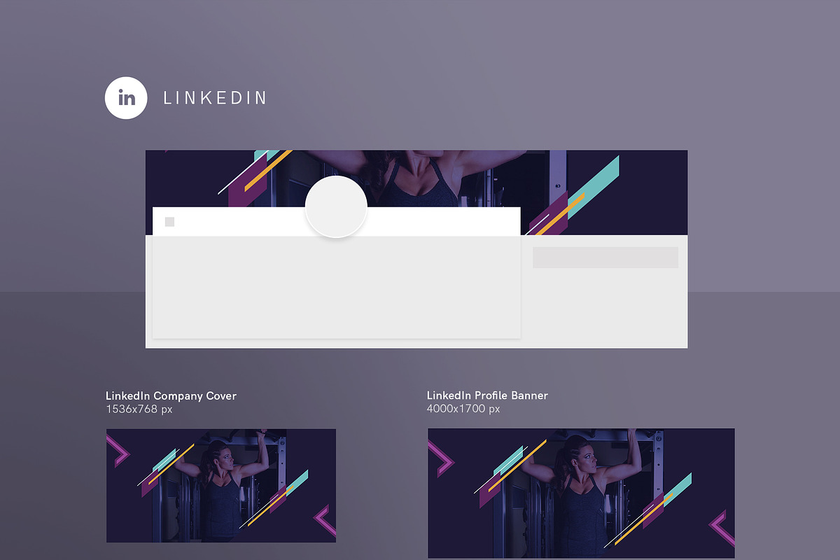 Social Media Pack | Fitness Gym, a Social Media Template by Amber Graphics (Photo 8 of 10)