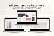 2025 Social Media Content Dashboard, a Social Media Template by Marketello Studio (Thumbnail 2 of 6)