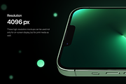 Top 12 iPhone 13 Pro Max Mockups, an iPhone Mockup by 360 Mockups (Thumbnail 6 of 7)