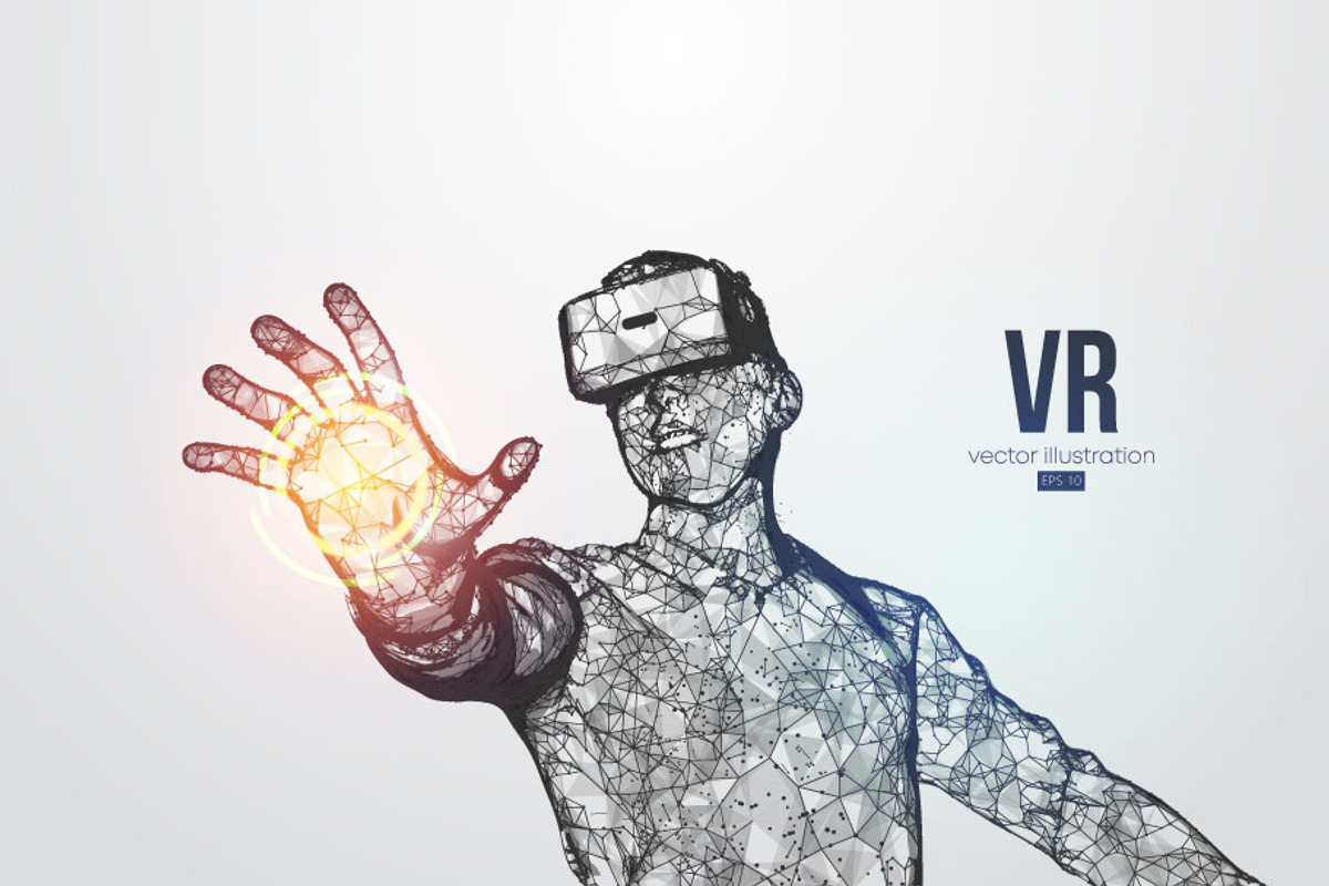Virtual reality glasses. VR headset, a Technology Illustration by Matrosovv (Photo 3 of 4)