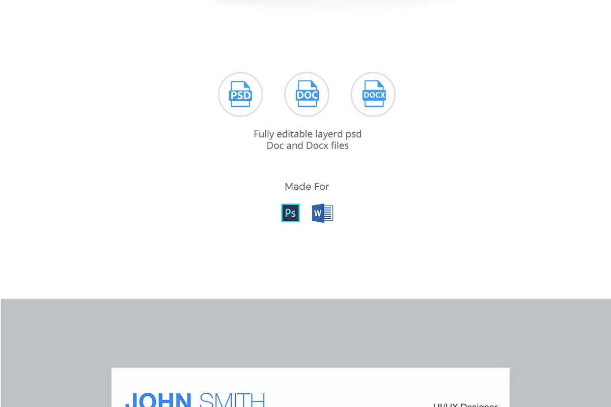 Professional Resume, a Resume Template by UIMint (Photo 2 of 2)