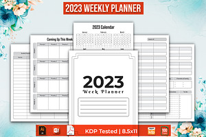 Editable Weekly Planner 2023