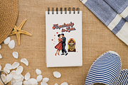 Funny Retro Quotes PNG Clipart, an Object Illustration by KennedyStudio (Thumbnail 4 of 5)