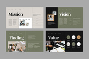 Business Strategy PowerPoint, a Presentation Template by White Graphic (Thumbnail 4 of 8)