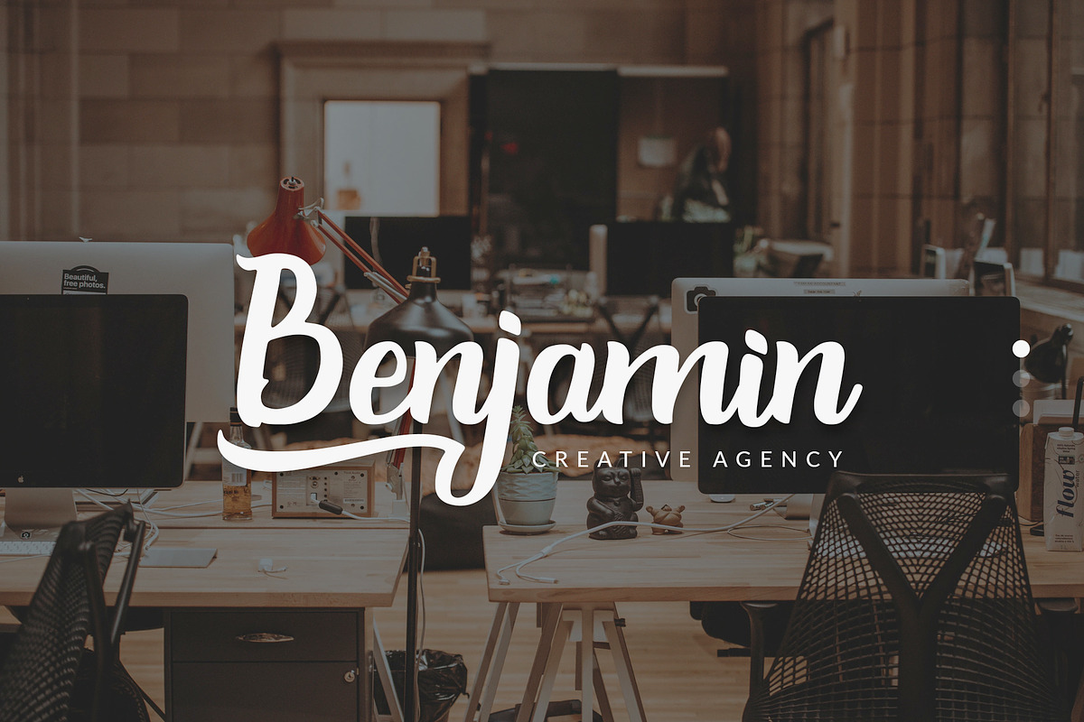 Burgundy - Handmade Font preview 8