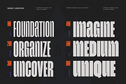 GC Magnu - Inktrap Condensed, a Sans Serif Font by Glyphonic (Thumbnail 2 of 15)