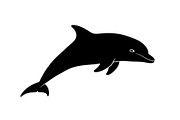 Dolphin Jumping Silhouette Vector, an Illustration by Designs_River (Thumbnail 11 of 51)