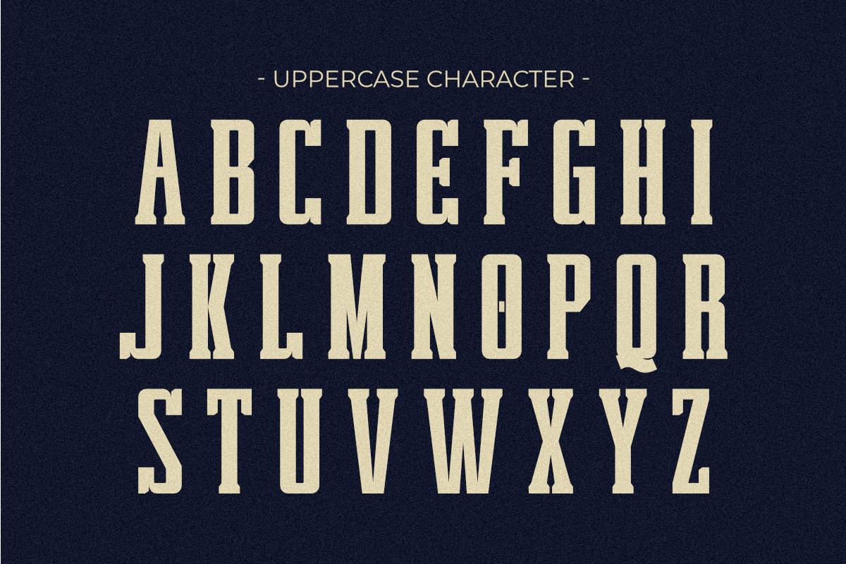 Varsity Holiday - Condensed Slab, a Slab Serif Font by Pian45 Studio (Photo 2 of 12)