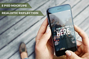 5 PSD Mock-ups, an iPhone Mockup by Egor Shkolnikov (Thumbnail 1 of 5)