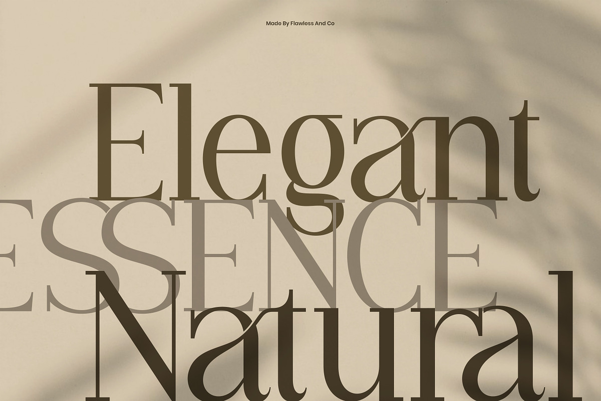 Vianeka -  Modern Luxury Serif Font, a Serif Font by Flawless And Co (Photo 7 of 10)