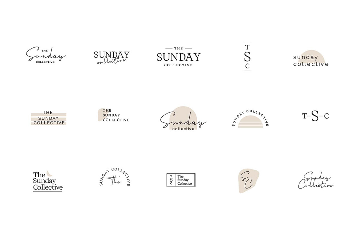 Modern Premade Logo Bundle, a Branding & Logo Template by Forth and Wild (Photo 4 of 11)