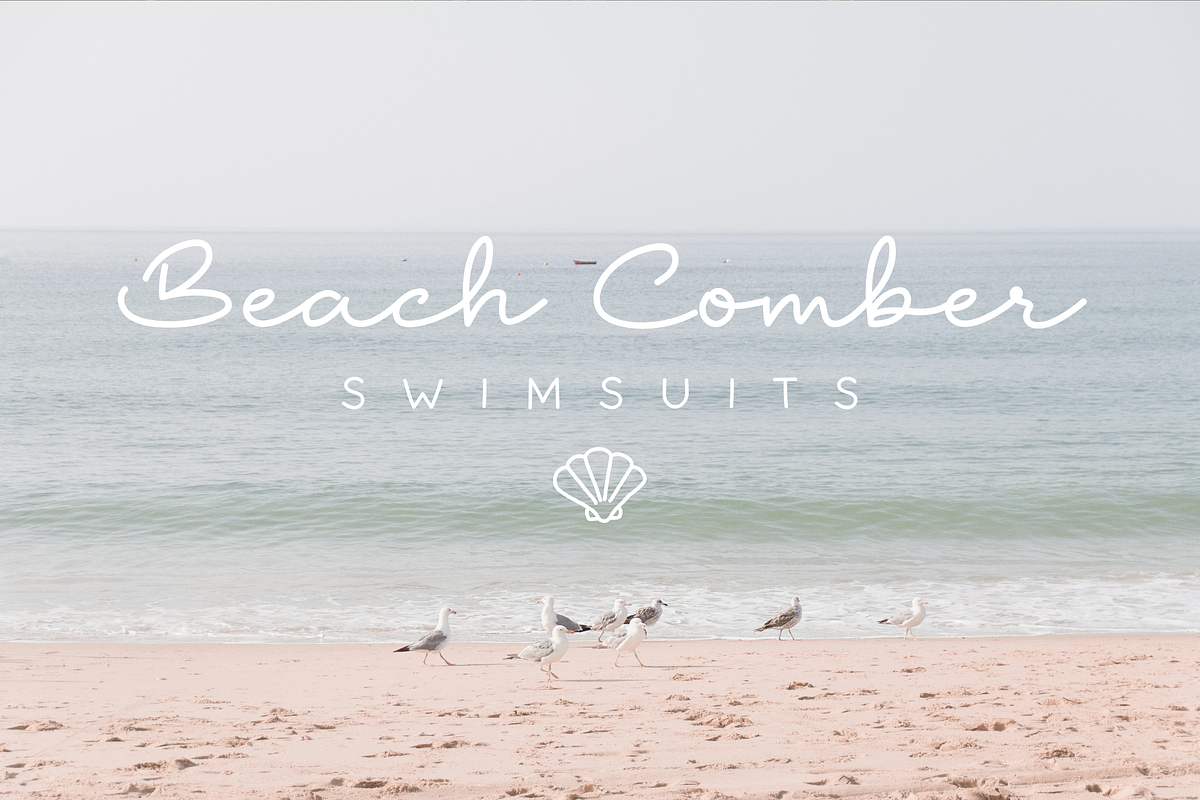 Beach Lovers Paradise Font Trio, a Handwritten Font by Vanem Studio (Photo 11 of 12)