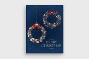 Christmas Wreath Flyer Template, a Flyer Template by BrandPacks (Thumbnail 4 of 5)