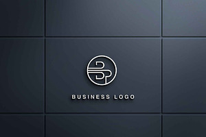 BP, PB, Abstract Logo Design