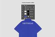 BOXY WWORK-SHIRT MOCKUP, a Shirt Mockup by Barmecide Mockup Studio (Thumbnail 3 of 3)