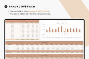 Bookkeeping Spreadsheet Template, a Templates & Theme by MondaySpark (Thumbnail 7 of 8)