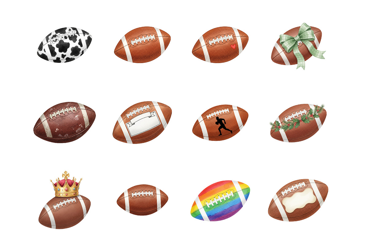 Custom Football Ball Sublimation PNG, an Illustration by SinaCreation (Photo 2 of 7)