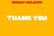 Monday Bulker, a Script Font by Basnistudio (Thumbnail 7 of 7)