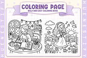 Christian Girls Bold and Easy Book, a Person Illustration by HueNestify (Thumbnail 2 of 4)