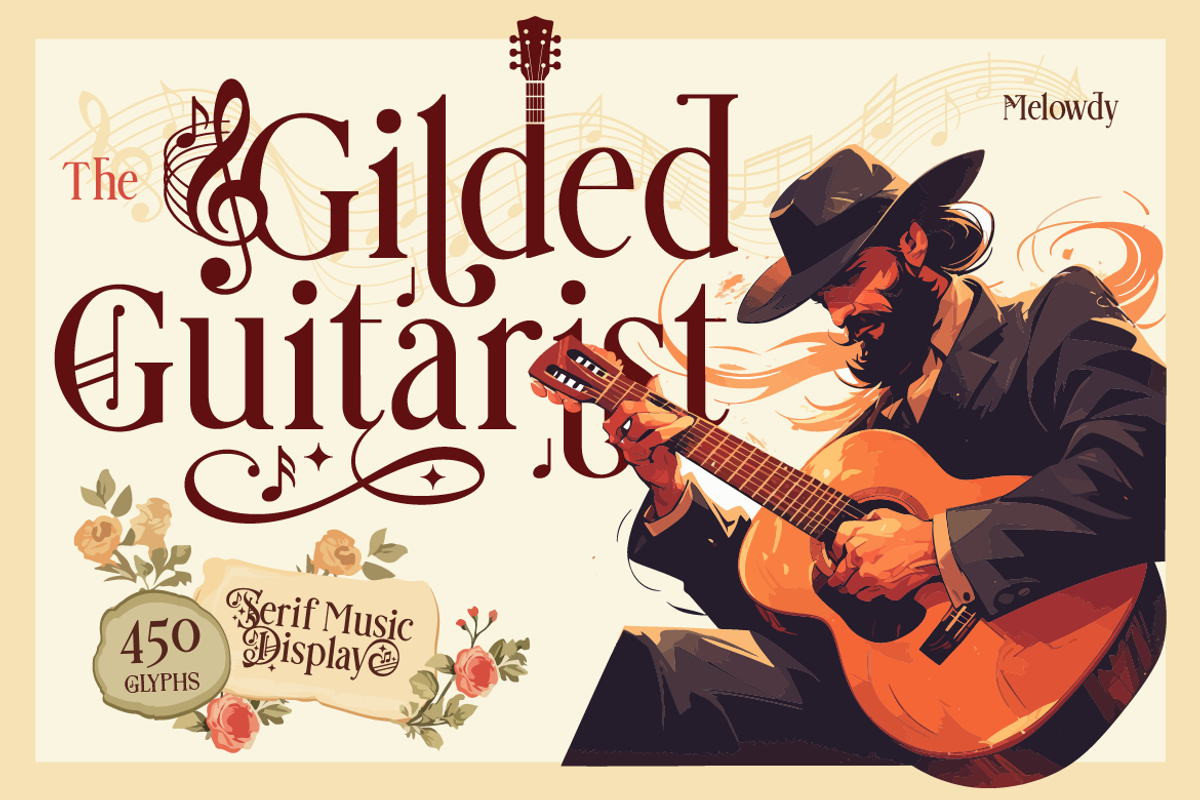 Melowdy, a Serif Font by Artisan Themes (Photo 11 of 11)