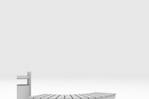 3D Model Bench Park 50