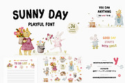 Cute Font BUNDLE | Part 2, a Handwritten Font by JuliaVolkova (Thumbnail 8 of 13)