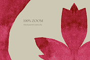 Rose Tiles Watercolor Collection, a Decorative Illustration by Liliia Polos Illustration (Thumbnail 8 of 8)