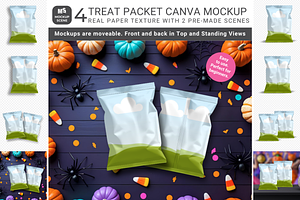 Treat Packet Canva Smart Mockup