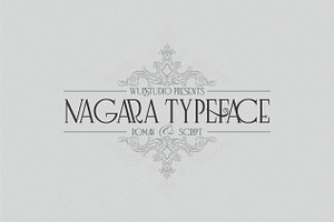 Nagara Typeface Roman & Script