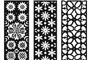 Elegant Floral Laser Cut Panel Bund, a Graphic by Creativeshirt (Thumbnail 6 of 10)