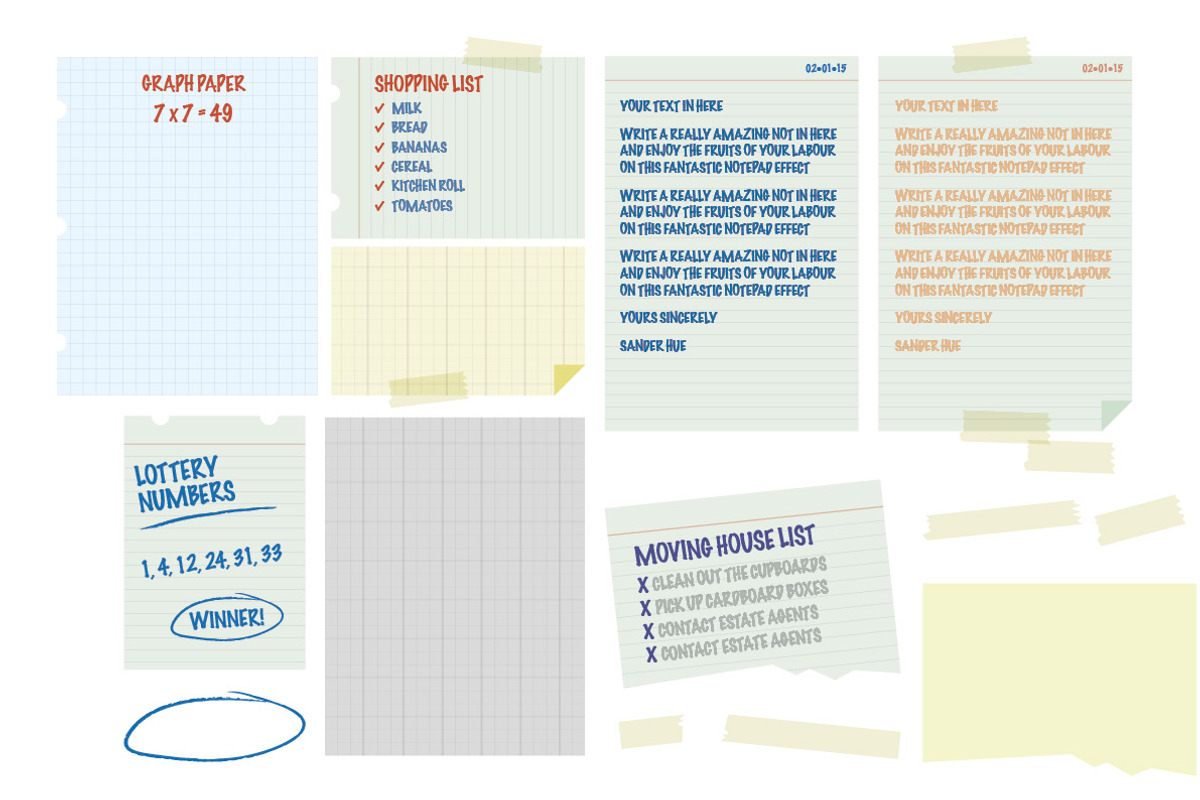 Complete Notepad & Paper Collection preview 2