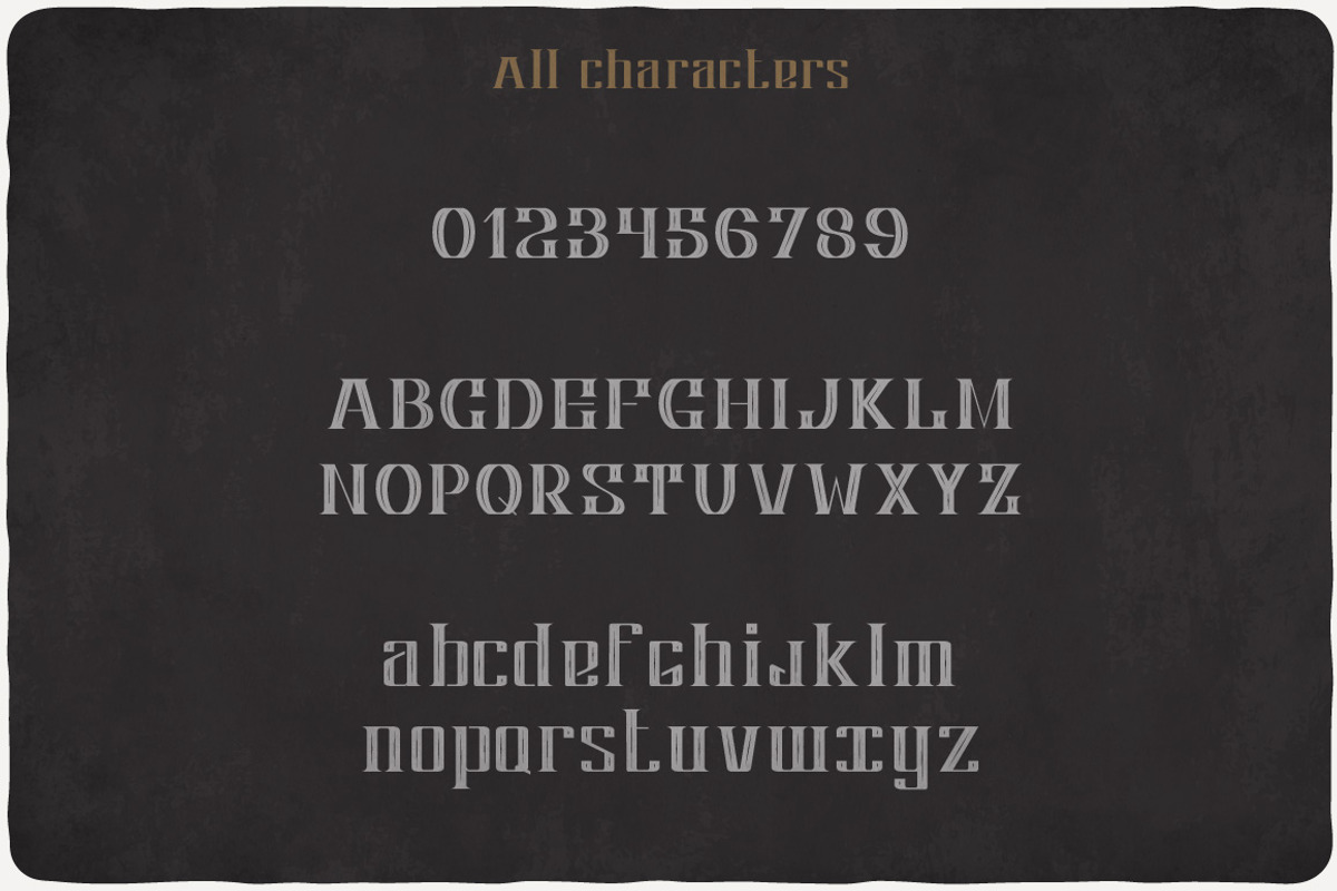 Apple Cider Typeface preview 2