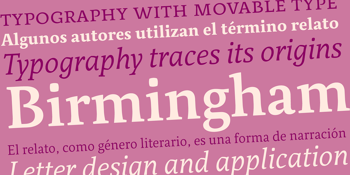 Relato Serif, a Serif Font by Emtype Foundry (Photo 2 of 10)